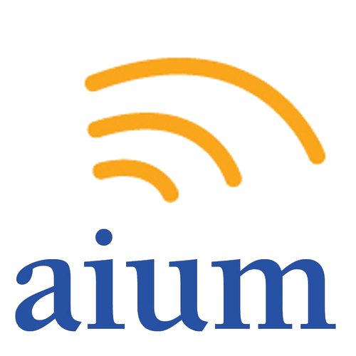 Logo del American Institute of Ultrasound in Medicine